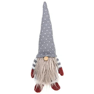 Image of Shudehill Giftware Large and Tall Christmas Nordic Gonks to choose from! (Grey)