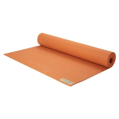 Image of JADE Yoga Harmony Mat Workout with Secure Grip, for Women, Exercise Mats Home Workout, Fitness Mat, Home, 68&quot;, Tibetan Orange