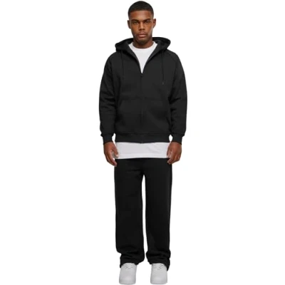 Image of Urban Classics SUIT Tracksuit, Men&#039;s, Size: XL, Black
