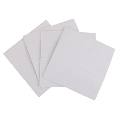 Image of 4 Sheet Double Sided Adhesive Foam Pads Sticky Fixers for Card Making 1mm