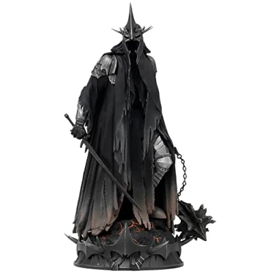 Image of MCBEAN Witch king of Angmar Statuette Lord The Rings 3D Action Statue PVC 10.2in Static Figures Film Peripheral Collectable Toys Gifts for Friend Birthday Movie Fans