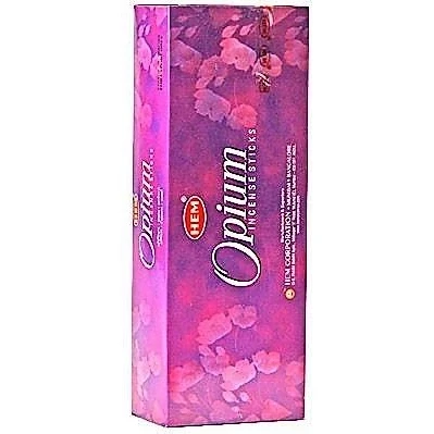 Image of YesMandala Hem Incense Opium 6 Boxes of 20 Sticks