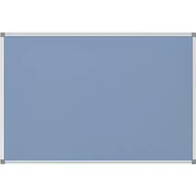 Image of Maul STANDARD Pin Board, Sturdy, Fabric, Light Blue, WxH 900 X 600mm