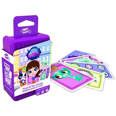 Image of Shuffle 100210004 Littlest pet Shop Card Game, Multi Colour