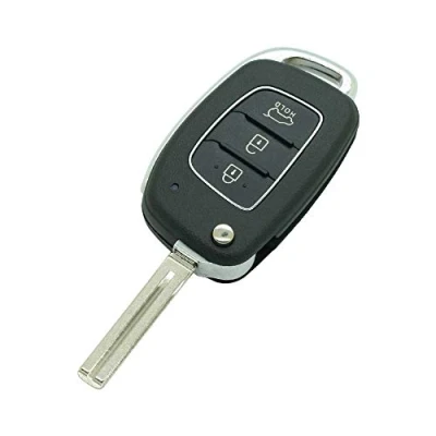 Image of BROVACS Replacement Key Shell Compatible with HYUNDAI Tucson 3 Button Keyless Entry Remote Flip Case Fob PG184A