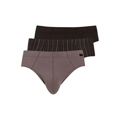 Image of Jockey® Cotton+ Brief 3 Pack, Gray, S