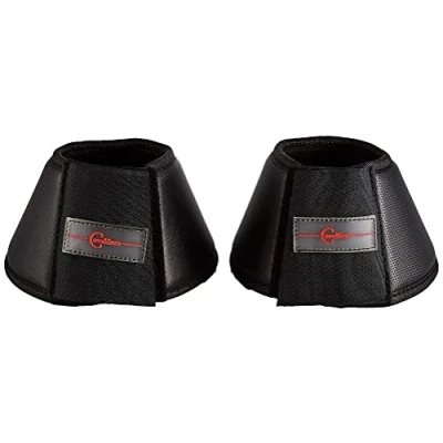 Image of Kerbl Protecto WB 320136 Bell Boots Pair Black
