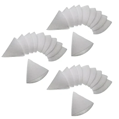 Image of vhbw 30x Conical Filter Replacement for Zehnder 990320031 Ventilation System Exhaust Air G4, DN 100 White