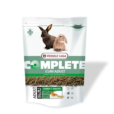 Image of Versele Laga Complete Cuni Adult 500 g Rabbit Food Tasty All in One Pellets With Long Fibres Developed by Veterinarians