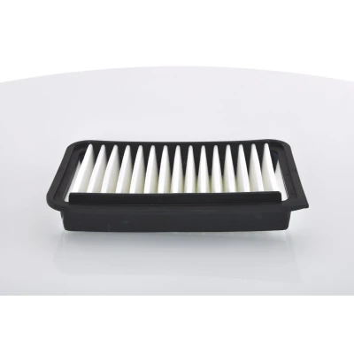 Image of 1378069L00000, 1378071L00, 1378071L00000 Air Filter BOSCH F 026 400 420 45mm 166,5mm 265mm Insert SUZUKI: SWIFT 4, Splash Hatchback