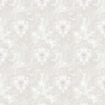 Image of 534375 Sienna Damask Pearl Wallpaper by Rasch
