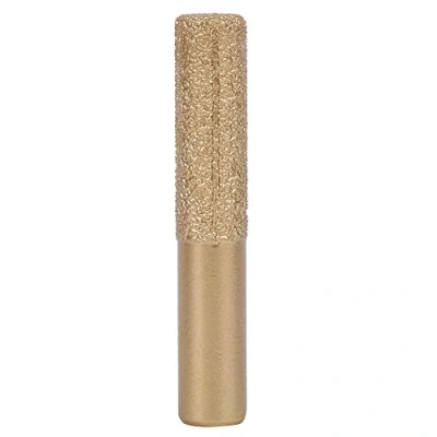 Image of Diamond Router Bits Golden Brazed Straight Shank for Edge Cutting of Stone Marble and Granite Quartz Artificial Stone(12.7 * 13.5 75mm)