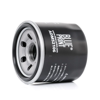 Image of 15400679003, 15400679004, 15400679013, 15400679023, 15400679033 Oil Filter BLUE PRINT ADM52106 Spin on MAZDA: Premacy, CX 3, 323 F 6