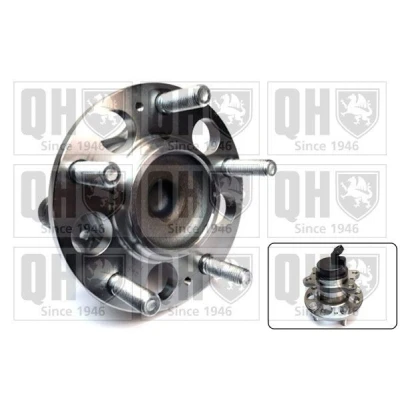 Image of 52750B2050 Wheel bearing kit QUINTON HAZELL QWB1633 with integrated magnetic sensor ring, ABS 139mm