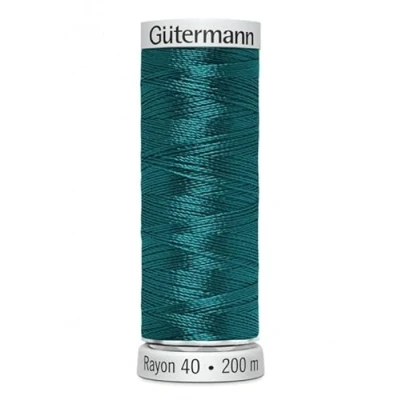 Image of Gutermann No 40 Sulky Rayon Embroidery Thread 1513 200 Metres Each