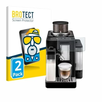 Image of brotect Screen Protector Anti Glare compatible with DeLonghi Rivelia (2 Pack) Matte, Fingerprint Protection Film