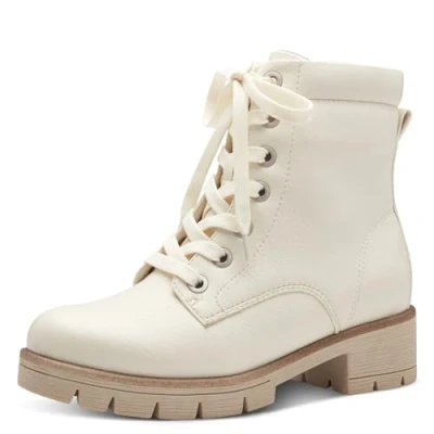 Image of Jana Women&#039;s 8 25263 43 Ankle Boot, Ivory, 3.5 UK