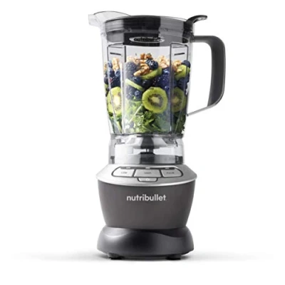 Image of nutribullet Hot and Cold Blender Full Size 1.6L Jug Includes Powerful 1000W Base, Pitcher Lip &amp; Vented Lid Cap, Pusher Blends Frozen Fruit, Ice, Nuts Vegetables