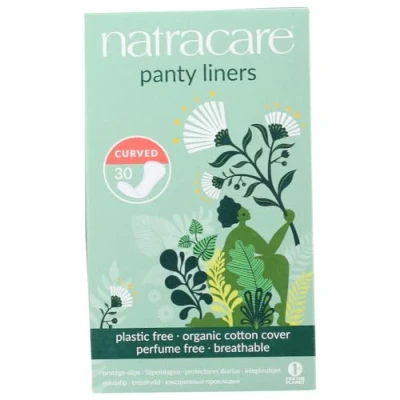 Image of Natracare Panty Liner Curved 6 x 30