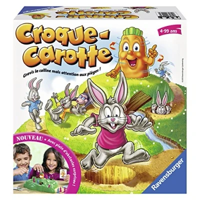Image of Ravensburger 22223 French Board Game Croque Carotte [Funny Bunny Edition]