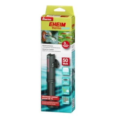 Image of Eheim Thermopreset Heater 50W preset to 25c (for aquariums 25 60L)