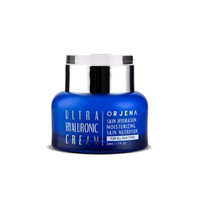 Image of ORJENA Ultra Hyaluronic Cream Skin Hydration, Moisturizing, Nutrition, Acid For All Types, 50ml Net Wt