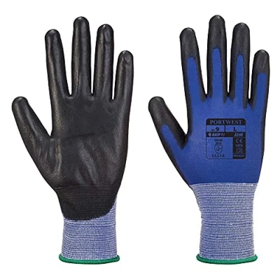 Image of Portwest A360 Lightweight Senti Flex Glove Blue/Black, Large