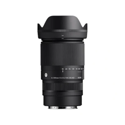 Image of SIGMA Contemporary 16 300 mm f/3.5 6.7 DC OS Telephoto Zoom Lens for Canon, Black