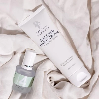 Image of PROTEIN FORMULA, Strengthen Nail Treatment + Hand Cream 75ml Set