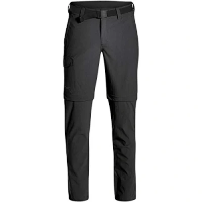Image of Maier Sports, Men&#039;s Torid Slim Zip Trousers Black