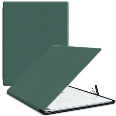 Image of Aippdo Case for Remarkable 2 Paper Tablet 10.3&quot; 2020 Released,Lightweight and Hard Back Shell Protective Book Folio Cover with Built in Pen Holder,Comes Tips (Black Notebook)