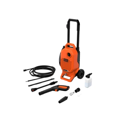 Image of Black &amp; Decker BEPW1700 GB pressure washer Upright Electric 408 l/h 1700 W Black, Orange