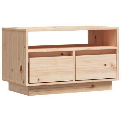 Image of vidaXL TV Cabinet 60x35x37 cm Solid Wood Pine