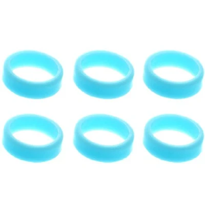 Image of LSTYLE Dart Flight Accessory: L Ring Inserts for with Slot Lock Light Blue