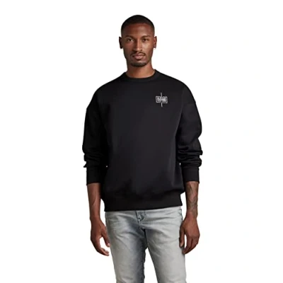 Image of G STAR RAW Men&#039;s Unisex Core Loose Sweater, black (dk D23223 C235 6484), XL