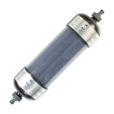 Image of Evolution Aqua Pond Dechlorinator for Fish Ponds Activated Carbon Chlorine Remover Garden Hose Inline Water Filter Tap Treatment / 12 Inch