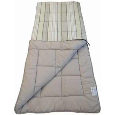 Image of Sunncamp Super King Size Sleeping Bag (Grey Stripes)