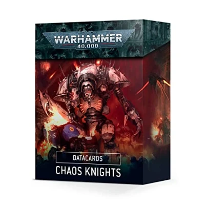 Image of Warhammer 40k Datacards V.9 Chaos Knights (En)