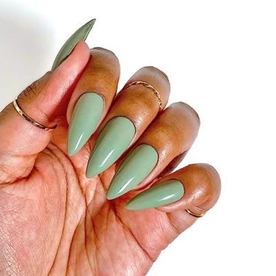 Image of Pretty Pro Vegan Friendly Nail Polish A Good Sage 8ml (NP091)