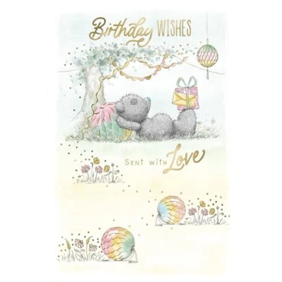Image of Me To You Tatty Teddy Birthday Wishes Card