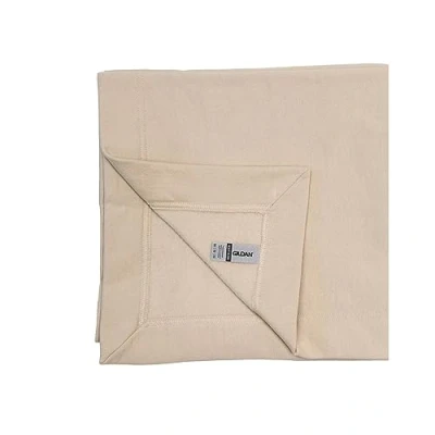 Image of Gildan Heavy Blend Fleece Stadium Blanket One Size Sand