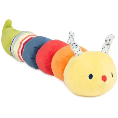 Image of Baby GUND Tinkle Crinkle Collection Essential Caterpillar Stuffed Animal Sensory Plush, 14