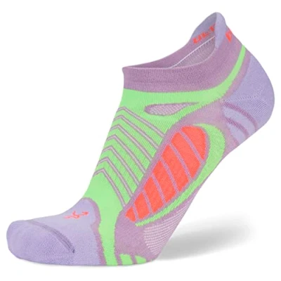 Image of Balega Women&#039;s Ultralight Lightweight Performance No Show Athletic Running Socks for Men (1 Pair), Lilac, Small, S