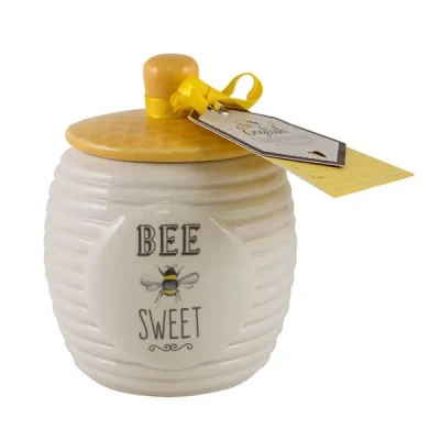 Image of English Tableware Company Bee Happy Sugar Pot