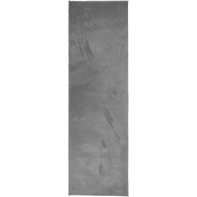 Image of vidaXL Rug OVIEDO Short Pile Anthracite 80x250 cm