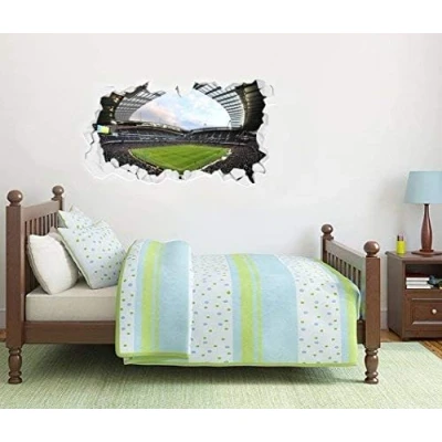 Image of Manchester City Football Club Official Stadium Broken Wall Sticker (90cm x 60cm)