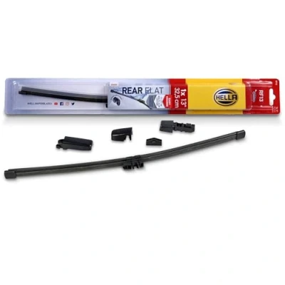 Image of HELLA 9XW 358 179 131 Rear Flat Wiper Blade RF13 for Left Hand/Right Hand Drive Vehicles 13 Inch 325 mm Quantity: 1