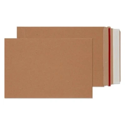 Image of Blake All Board Pocket Envelope Rip Strip 239x164mm Kraft (Pack 200)