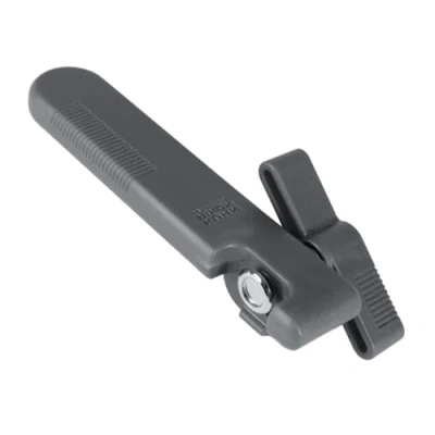 Image of Kuhn Rikon Compact Safety Can Opener Grey Stainless Steel No Sharp Edges
