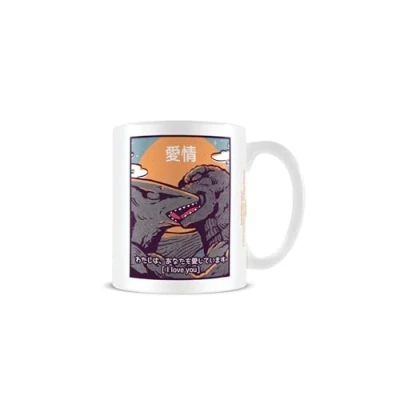 Image of Pyramid International Ilustrata Mug (Kaiju Kiss Design) 11oz Ceramic Coffee Mug, Cups and Mugs for Men Women Official Merchandise